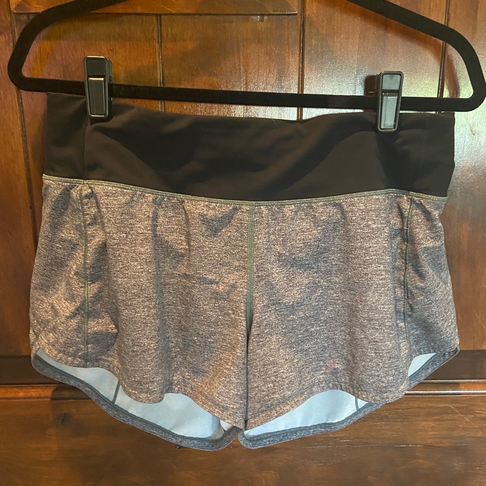 Lululemon Speed shorts, 4”